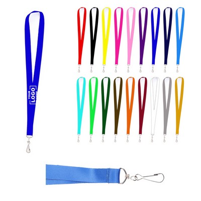 3/4'' Full Color Lanyard with Metal J Hook