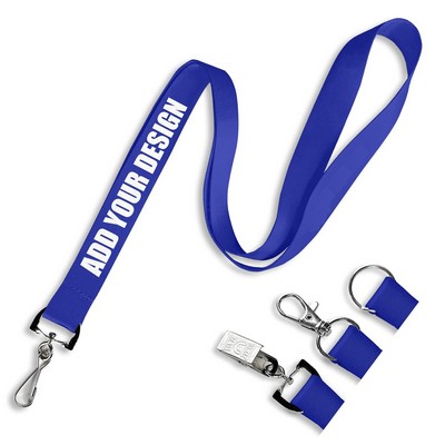 5/8" Dye-Sublimation Polyester Lanyard