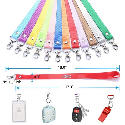 Full Color Swivel Hook Lanyard