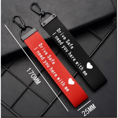 Wristlet Lanyard Key Chain Holder