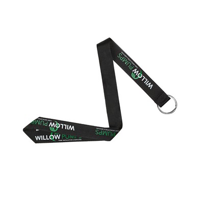 3/4" Nylon Lanyards W/Split Key-Ring