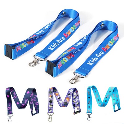 Break Away Safety Badge Lanyards